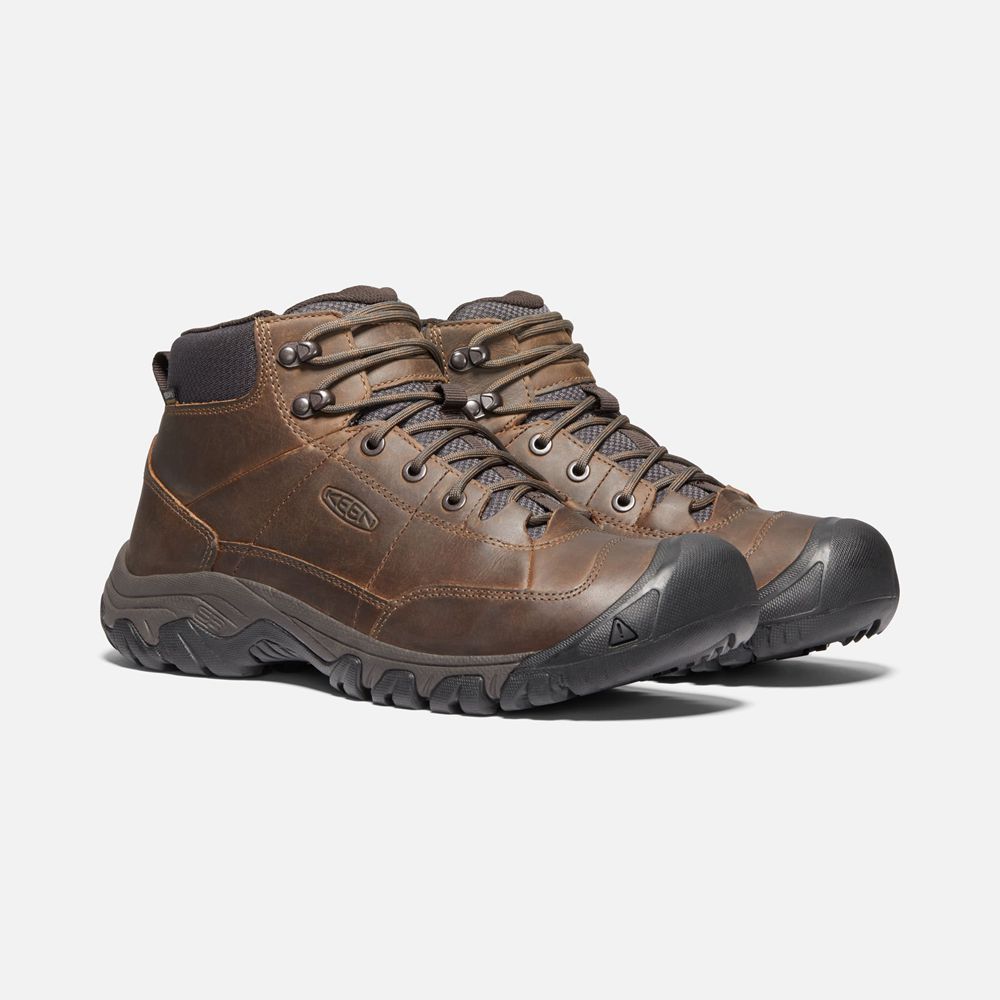 Keen Chukka Bot Erkek Kahverengi - Targhee Iii Waterproof - Türkiye PAQK95168